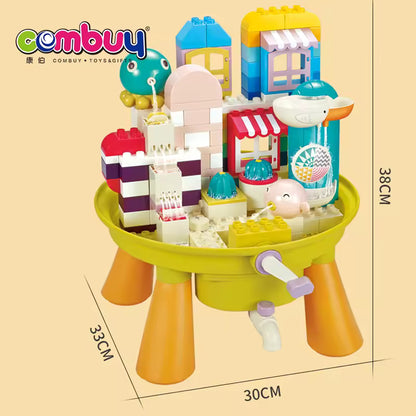 Bathing Water 2in1 Table Set Kids Toys Building Blocks