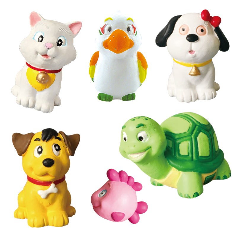 Plaster Animal Paint & Display Set