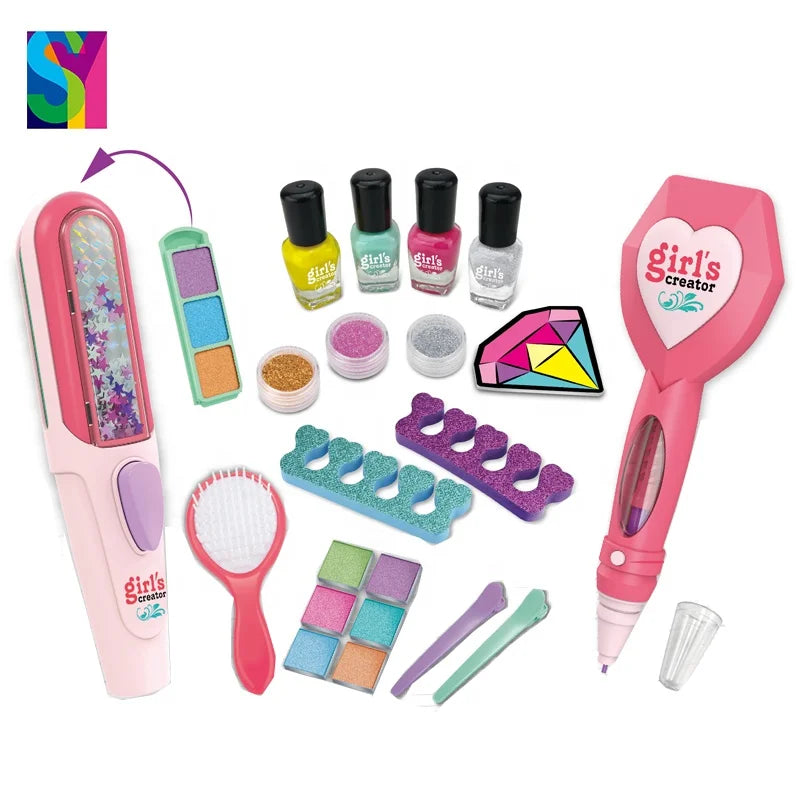 3 in 1 beauty salon accessories nails, tattoo, and hair