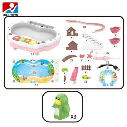 electric fishing game toy
