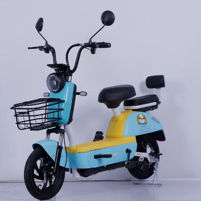 adult two-wheel electric scooter bicycle