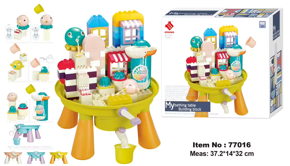 Bathing Table Building Blocks