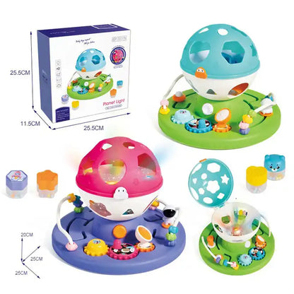 Educational Toys Simulation Musical Space Planet Game System With Light and Sound Baby Toys