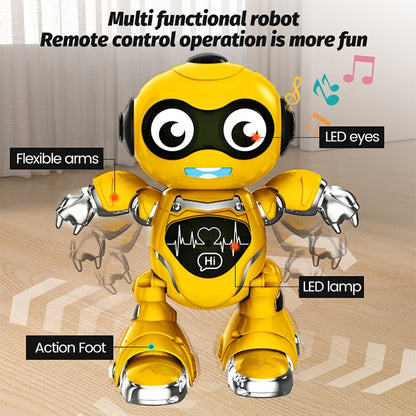Kids Dance Intelligent Programming Infrared Remote Control Robot Personal Robot Friend Electronic Rc Toy Robots for Children