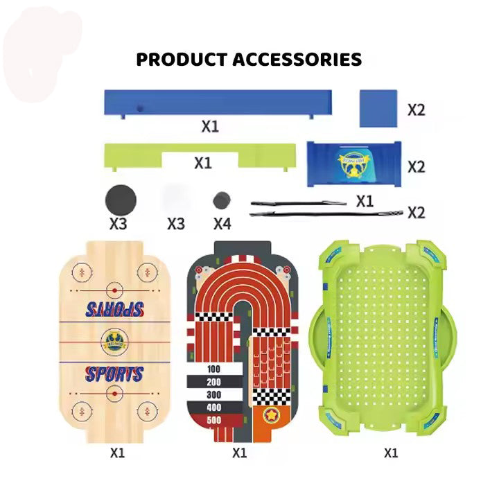 2-in-1 Table Sports Game