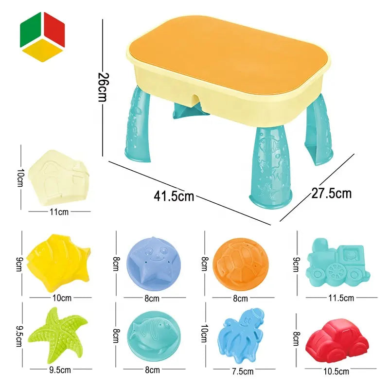 17 pieces set beach table