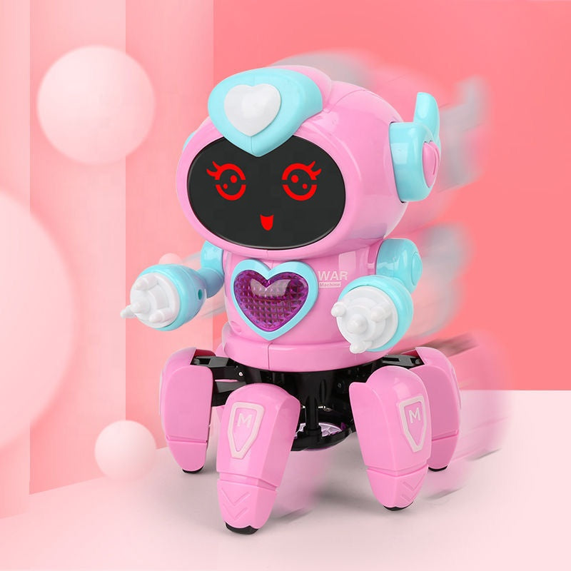 Dancing Robot Toy Remote Control Mini Robot for Kids