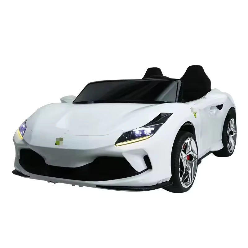 Ferrari Battery Car  Big Two Seater Powerful Battery Drive Sport Ride on Cars for 10 Years Old Huge Kids 24V
