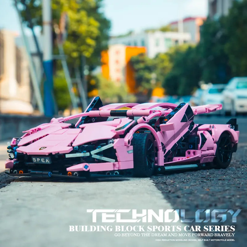 Pink Slan Lamborghini Blocks