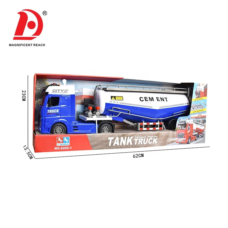 friction cement truck