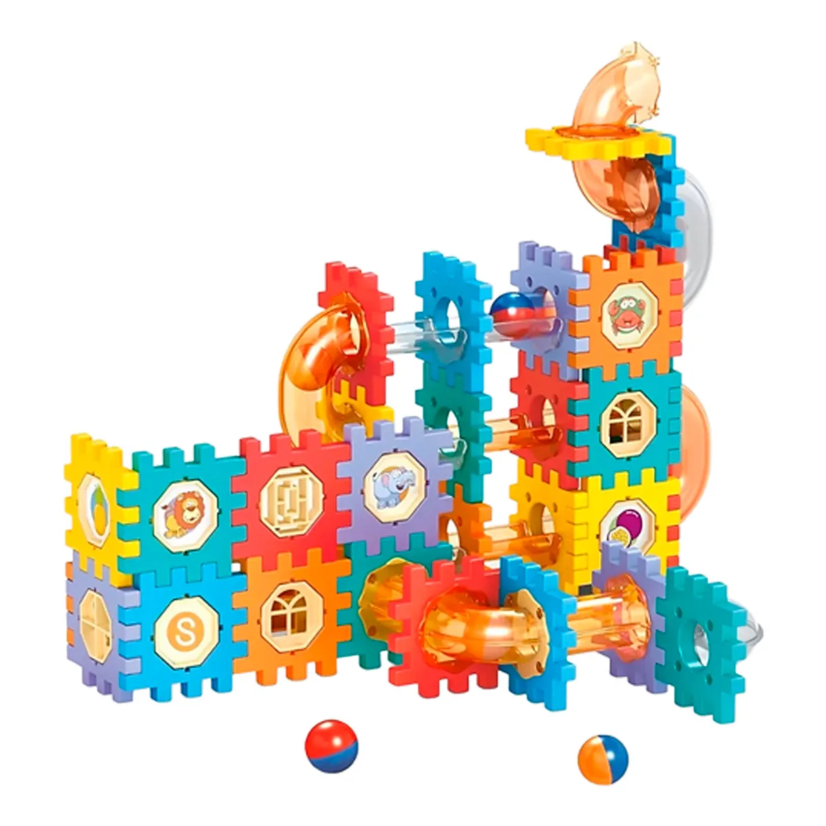 Ball Track Block 98 pcs