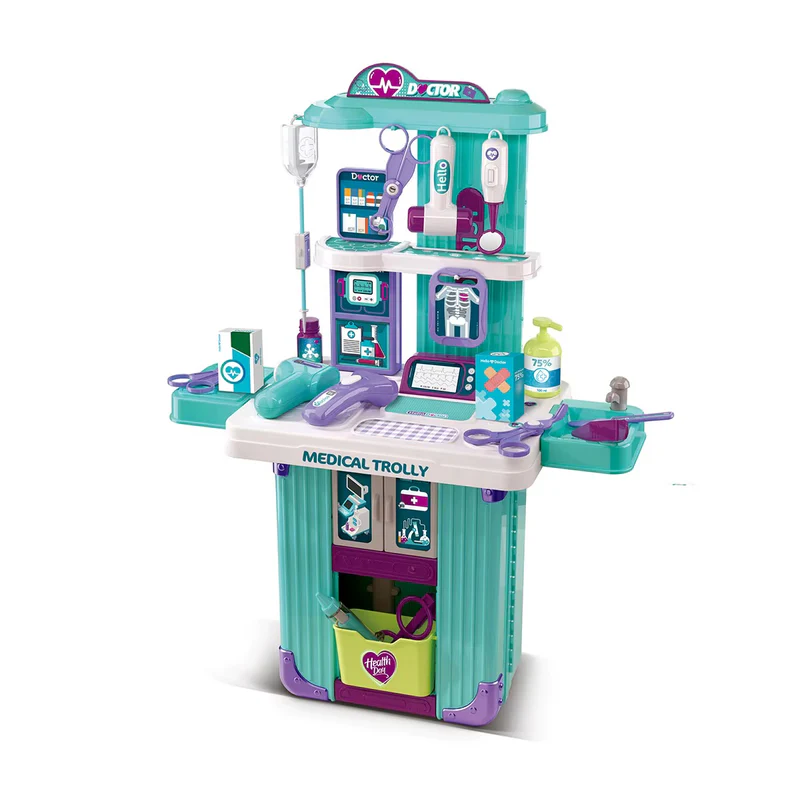 Hello Doctor Medical Trolley Play Set