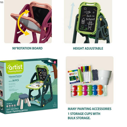 Talented Painter Drawing Board – Burgundy