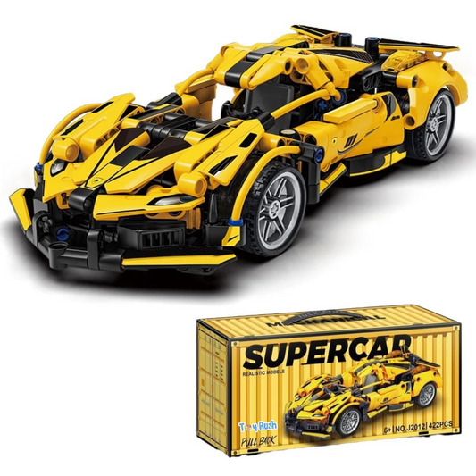 Technic Supercar Building Set – Yellow