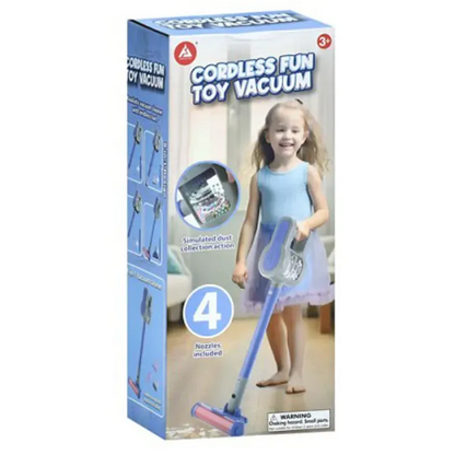 Electric wireless vacuum cleaner simulation toys