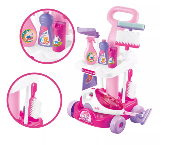 Sweet Home Magical Cleaning Play Set