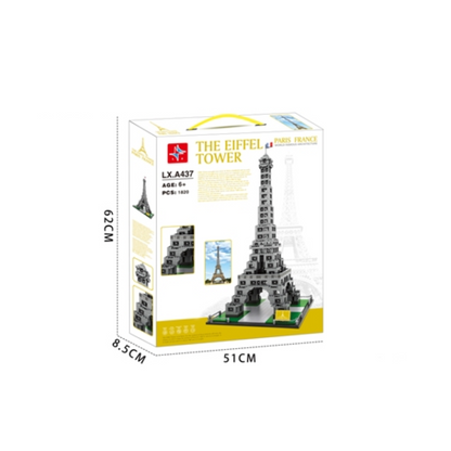 Eiffel Tower Architecture Building Set