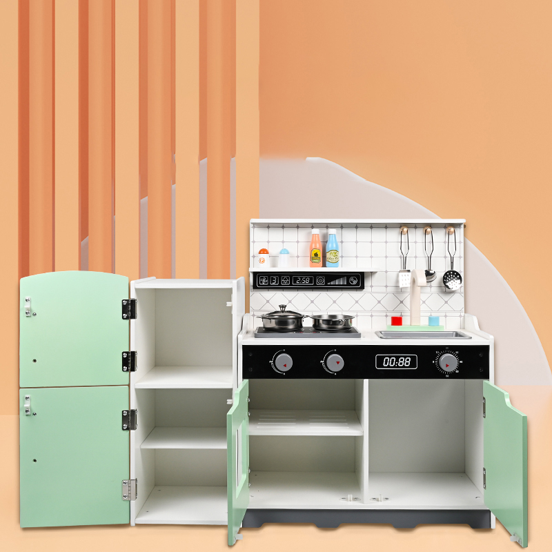 Mint Wooden Kitchen Playset