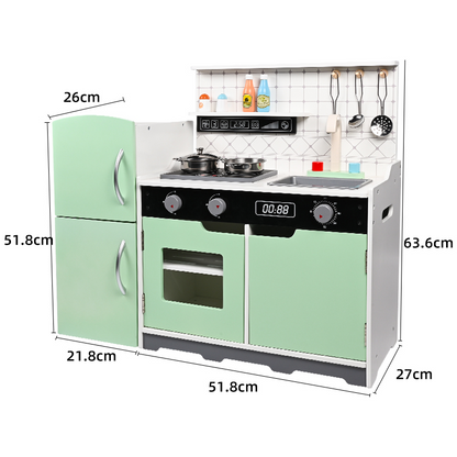 Mint Wooden Kitchen Playset