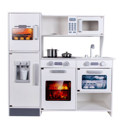 Premium Wooden Kitchen Playset
