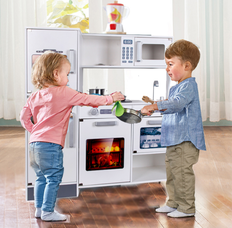 Premium Wooden Kitchen Playset