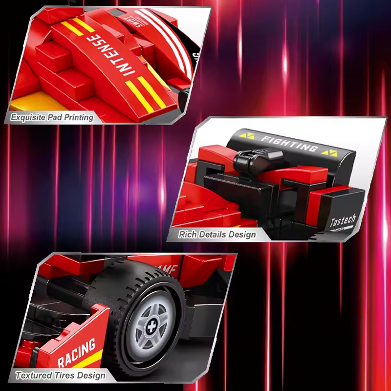 Racing Cars Duo Building Set