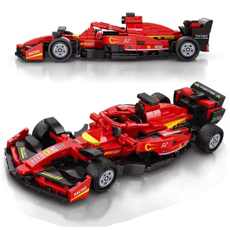 Racing Cars Duo Building Set