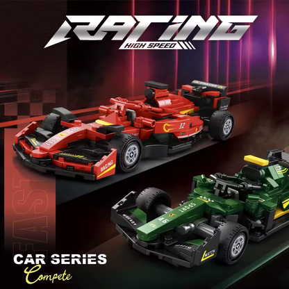 Racing Cars Duo Building Set
