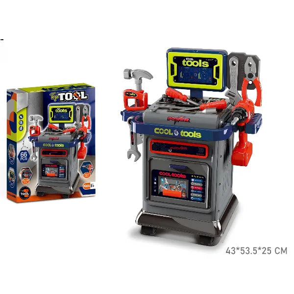 Power Tools Workshop – 66 PCS Tool Station