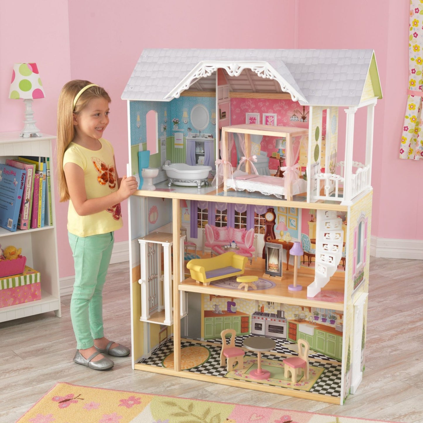 Wooden Huge Doll House