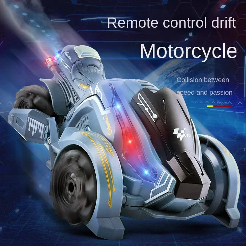 remote control drift motor car with back-spray