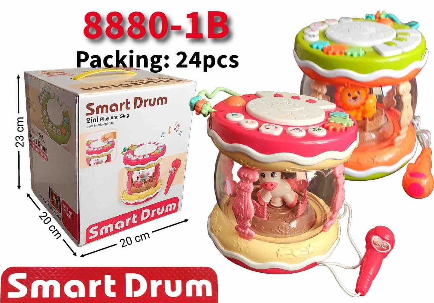 drum and microphone baby toys