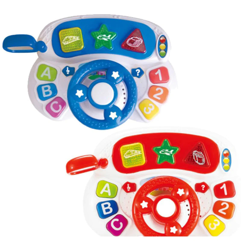 Abero Musical steering wheel with light and sound effects Abero Baby Toys