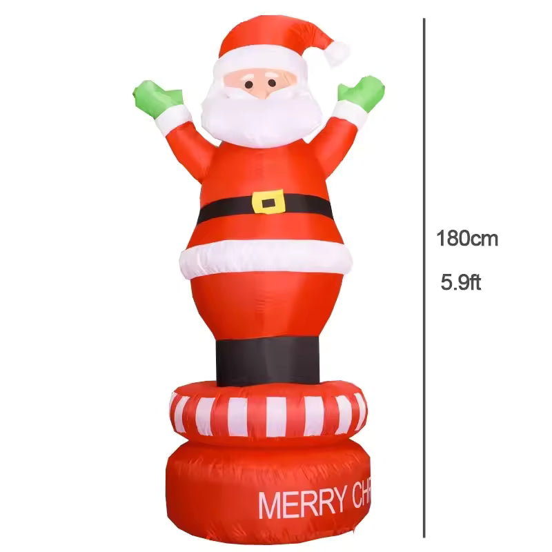 Inflatable Santa Decoration