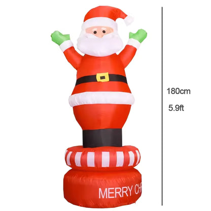 Inflatable Santa Decoration