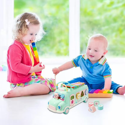 Toys for Kids, Hand KnockPiano Pull Musical Instrument Early Educational Learning Music
