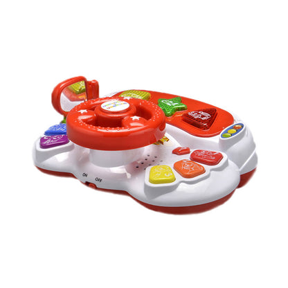 Abero Musical steering wheel with light and sound effects Abero Baby Toys