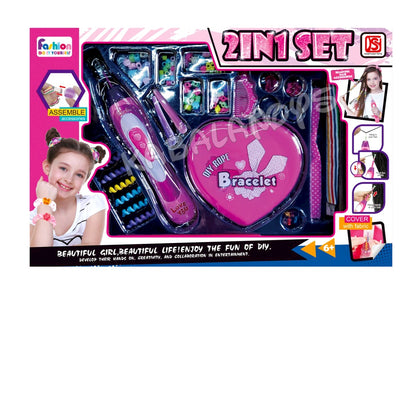 2 in 1 set hair styling accessory toy