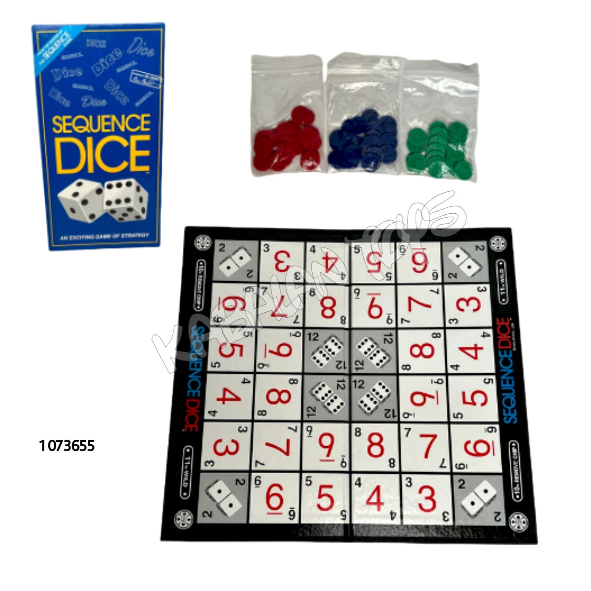 sequence dice game