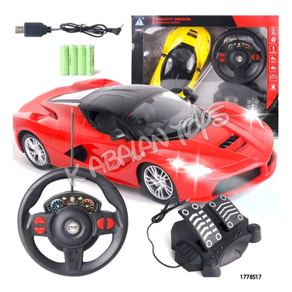 R/c car with pedals