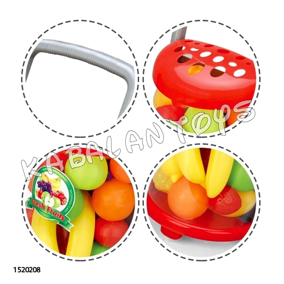 Fruit & Vegetable Troll Kitchen Toy