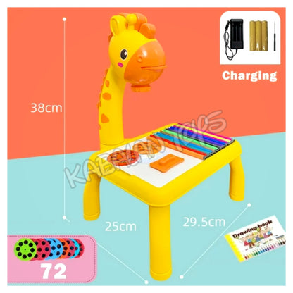 Giraffe Table Projector for painting / drawing