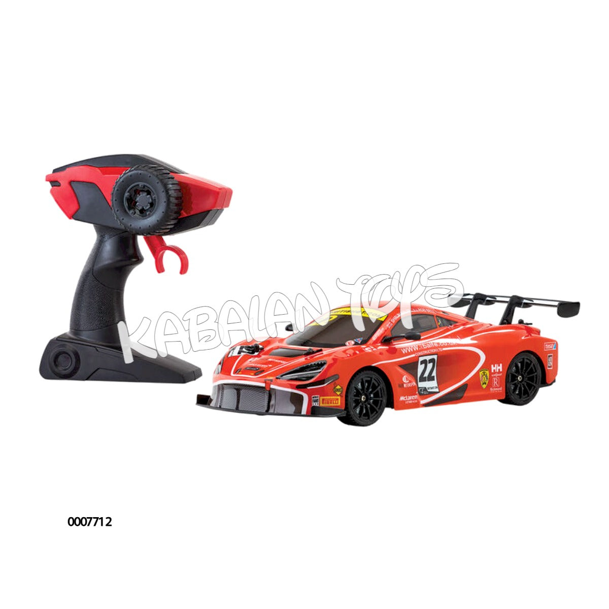 Mclaren 675t coupe r/c racing car