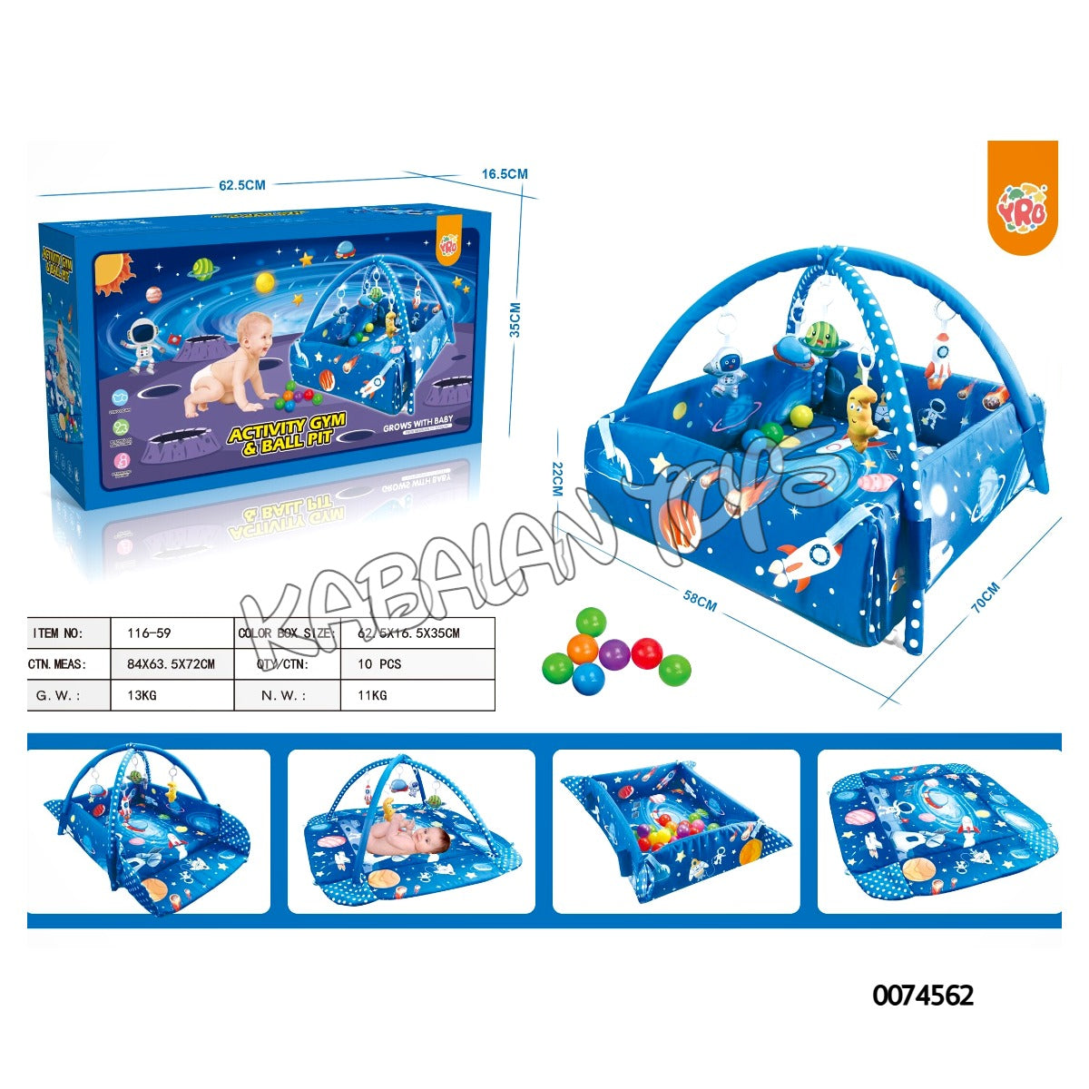 Activity play gym mat baby toys