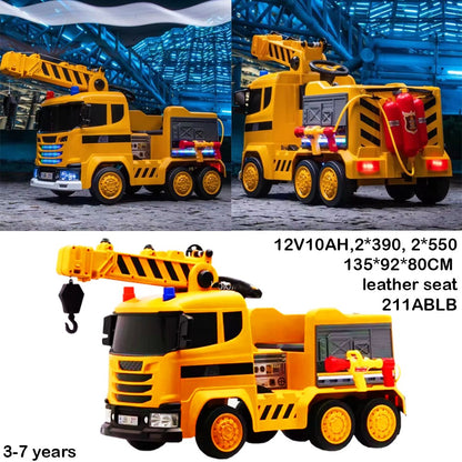 construction and firefighter truck