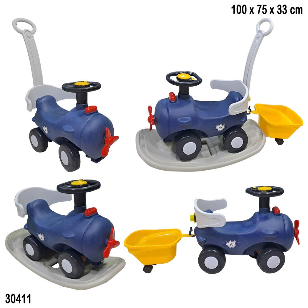 baby ride on car and rocker