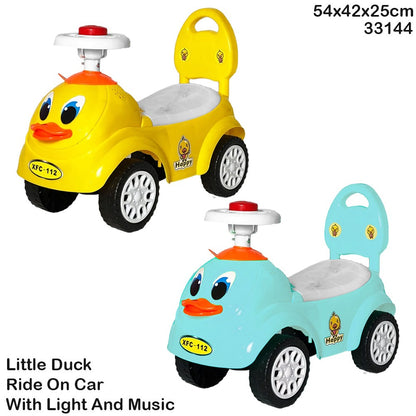 Ride On Duck Car With Music & Light