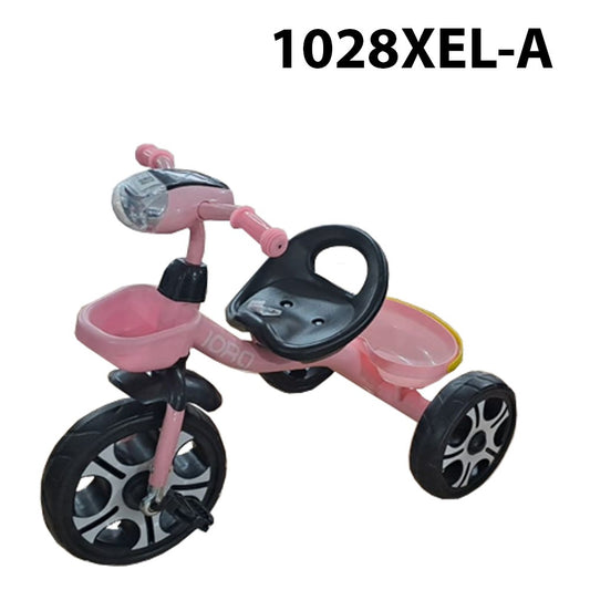 Tricycle with Flash Light and Storage Basket