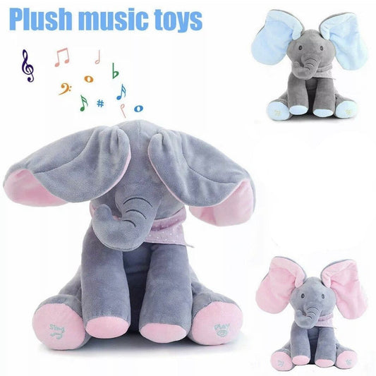 Peek-A-Boo Elephant Plush Toy