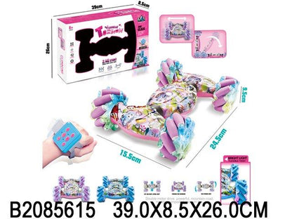 Sensor Stunt Remote Control Car Toy 360 Degree Wheels with Multiple Lights